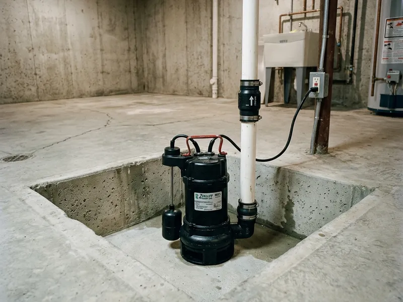 Sump Pump Installation Plumber in Johnston City, IL